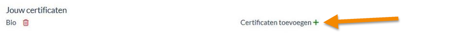 Add certificates