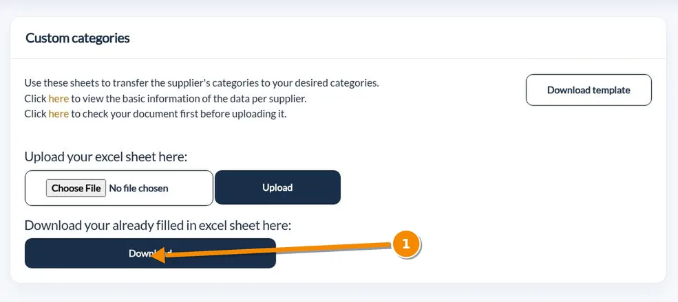 Download the last excel sheet