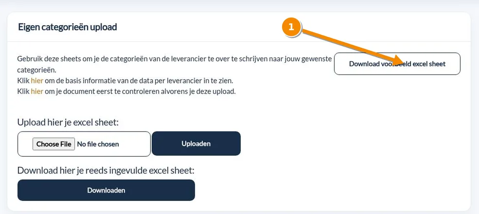 Download example excel sheet
