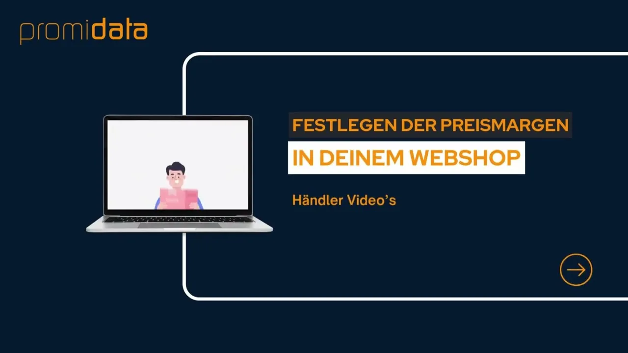 Festlegung der Preisspannen in Ihrem eigenen Promidata-Webshop