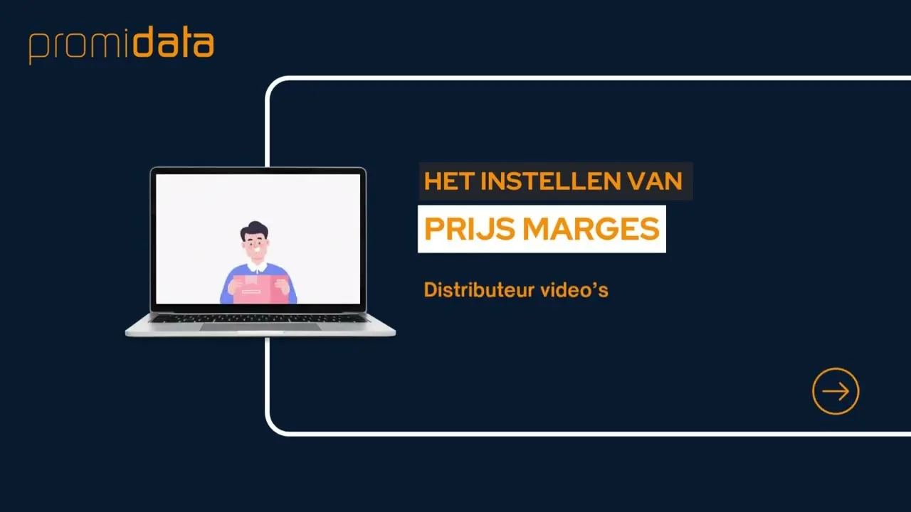 Het instellen van de prijs marges in je eigen Promidata Webshop